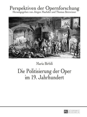 cover image of Die Politisierung der Oper im 19. Jahrhundert